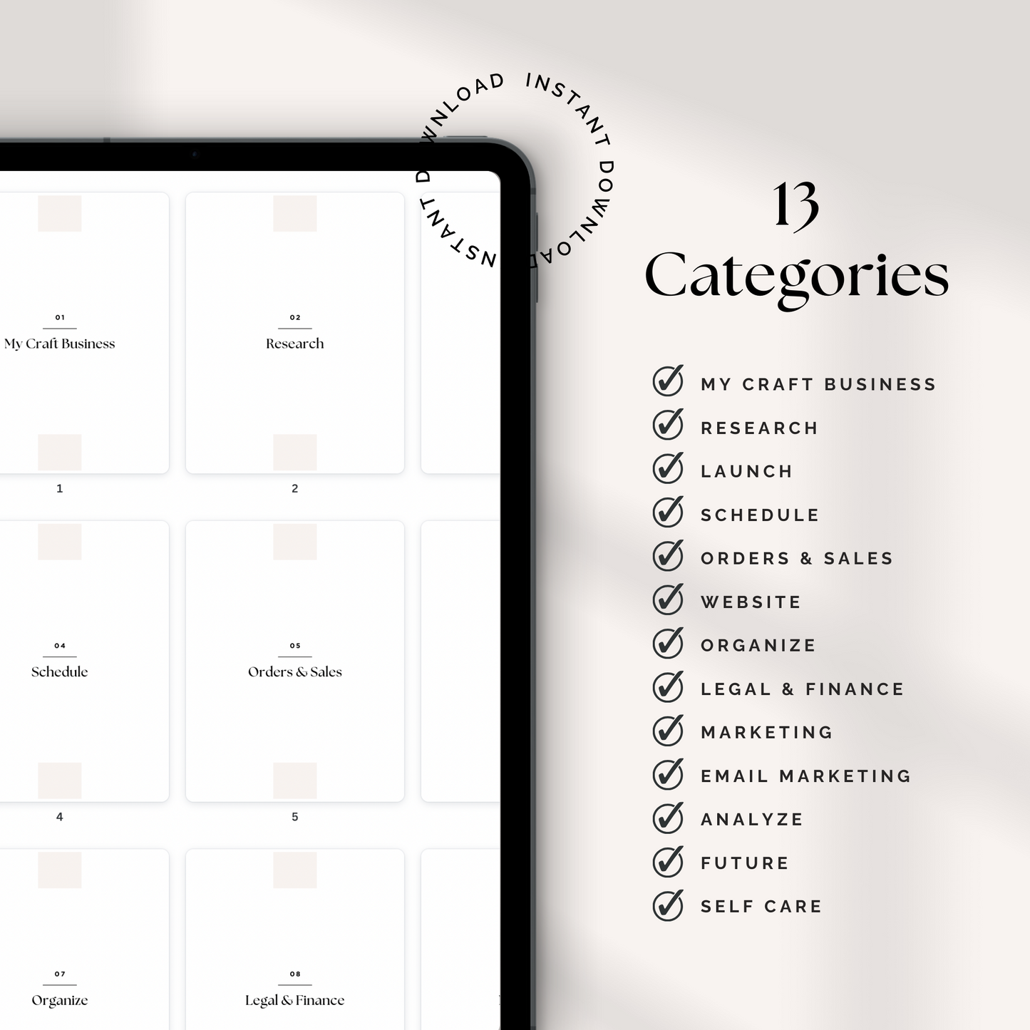 craft business digital planner, small business planner, craft business planner, digital planner for craft business, planner for craft business, planner for small business, cricut business planner, craft business organization