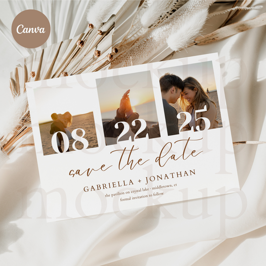 save the date wedding template