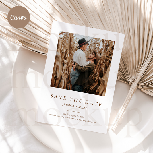 Save The Date Template #1