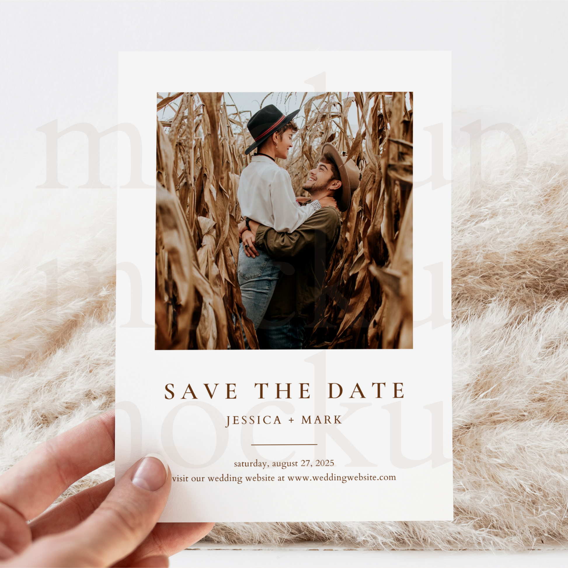 save the date template