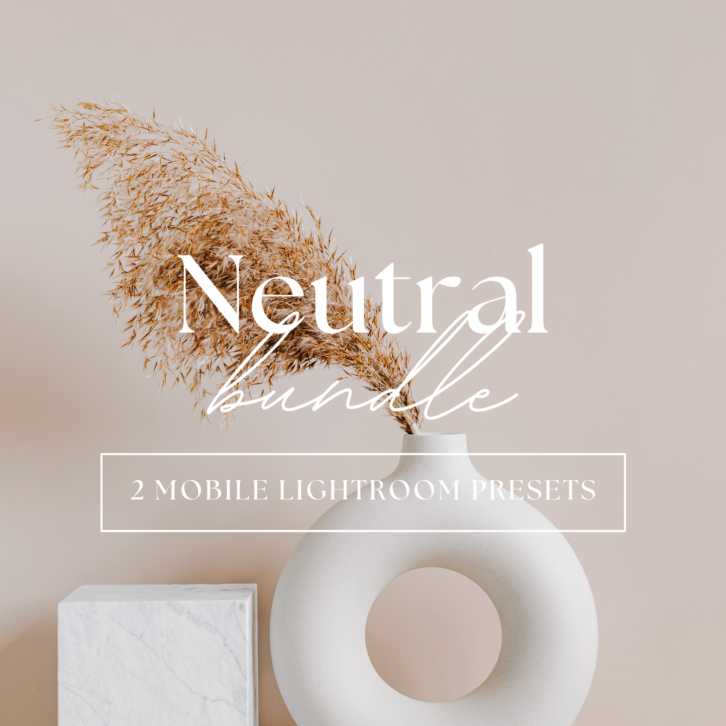 Neutral Bundle // 2 Mobile Lightroom Presets