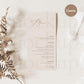 Wedding Menu Card Template