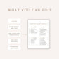 Wedding Decor To-Do List Timeline Template