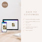 Wedding Menu Card Template