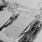 Wedding Menu Card Template