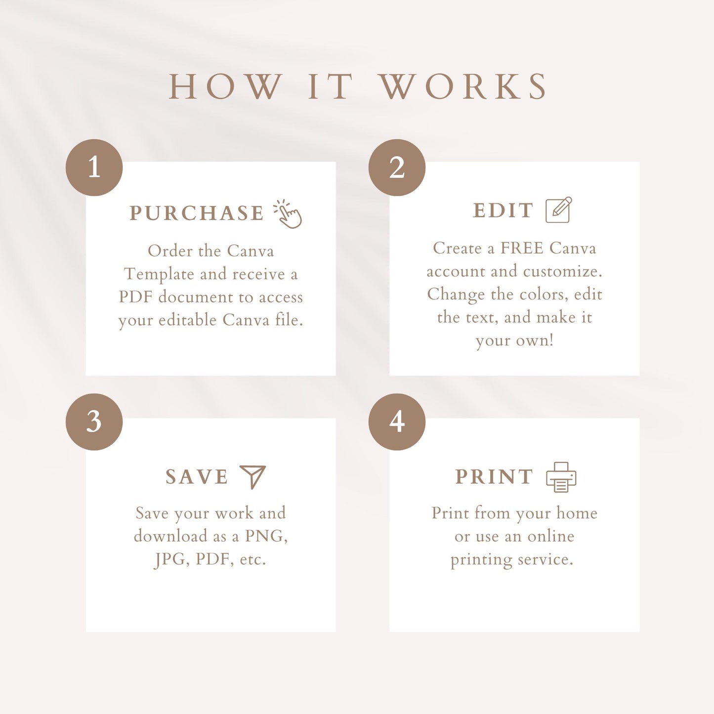 Wedding Decor Packing Checklist Template